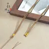 Cordón para Colgante de Cuerda Trenzada Hecho a Mano de Gama Alta, Mismo Estilo que se Usa en Joyerías, Collar de Cuerda Trenzada Hecho a Mano