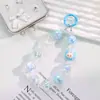 Cordón para Teléfono de Cuentas de Colores Macaron Funda de Teléfono Cordón Colgante de Cámara CCD Accesorios de Cadena para Teléfono Estilo Ins