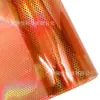 Película de Luz Trasera Colorida Láser para Mascotas Película de Luz de Panal Película de Luz para Faros de Coche Película de Luz Oscurecida Hexagonal Rombo Calcomanía Decorativa