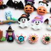Acessórios de Resina de Morcego Abóbora Fantasma Vampiro de Halloween Grampo de Cabelo Anel DIY Acessórios Feitos à Mão para Halloween