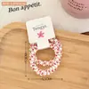 Nuevo Scrunchie de Cuerda de Teléfono Dulce y Femenino, Cuerda para el Cabello Simple Versátil, Accesorio Elegante para Cola de Caballo, Venta al por Mayor