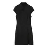 Venda Quente Transfronteiriça Aliexpress Nova Coleção Primavera 2026 Roupas Femininas, Vestido Curto Jacquard Elegante e Moderno 2630538