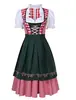 S-5XL Disfraz de Oktoberfest Estilo Étnico Vestido Traje de Cerveza Evento de Banquete Sirvienta Traje Sexy Dropshipping