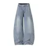 Jeans Baggy de Pierna Ancha para Hombre de Comercio Electrónico Transfronterizo Venta al por Mayor en Stock Dropshipping Estación Independiente de Amazon