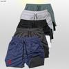 Explosivos AliExpress Serie Araña 2 en 1 Pantalones Cortos Dobles para Hombre Fitness Deportes Pantalones Cortos de Entrenamiento para Hombre Secado Rápido