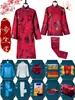 Shroud Factory Traje Zhongshan para Hombre Traje de Dragón Traje Moderno para Mujer Conjunto Completo Ropa Vieja Sábana Mortuoria Blanca