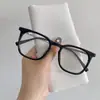 Nuevo Armazón de Gafas Tr90 de Fabricante para Hombres y Mujeres, Gafas Anti Luz Azul, Armazón de Gafas Lisas de Marco Grande de Moda de Gama Alta 8623