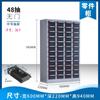 Gabinete de Piezas Tipo Cajón Espesado de 75/48/100 con Gabinete Inferior para Herramientas Tarjeta de Muestras Gabinete para Tornillos Gabinete Yuan