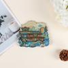 Imanes de Refrigerador de Madera de Xi'An Personalizados con Diseños Culturales y Creativos de Ciudades Chinas, Regalos y Recuerdos Conmemorativos de Viaje de Madera Recubiertos de Resina