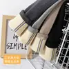 Leggings Espessos com Forro de Fleece para Meninas, Calças Outwear Fofas de Inverno para Crianças Pequenas, Calças Longas Quentes Estilo Coreano