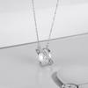 Comercio Exterior Nuevo Collar de Plata Esterlina S925 Barroco Planeta Perla Nicho de Alta Gama Tridimensional Diy Soporte Vacío Joyería