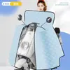 Funda a Prueba de Viento para Vehículo Eléctrico, Parasol de Verano a Prueba de Viento y Protección Solar, Cubierta Impermeable Tipo Capa a Prueba de Viento para Motocicleta y Scooter Eléctrico