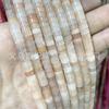 Cuentas sueltas espaciadoras, nuevas cuentas de colores, cuentas de cristal con forma de rueda, accesorios de bricolaje, junta de cuerda manual, cuentas planas de jade, venta al por mayor