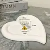 Exportação por Atacado Alça de Acrílico Transparente Topo em Forma de Gota Alça para Tampa de Caneca de Cerâmica Caixa de Doces Prato para Frutas Secas Prato para Lanches