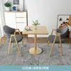 Mesa de Comedor Pequeña y Sencilla para Uso Doméstico, Mesa y Sillas de Reunión de Ocio para Balcón, Mesa de Comedor para Hotel y Restaurante, Mesa y Sillas de Comedor para Cafetería y Tienda de Té con Leche