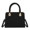 Bolso de Hombro Nuevo Estilo Coreano para Mujer, Bolso de Axila con Diseño Personalizado, Bolso Cuadrado Pequeño de Mano de Jacquard de Moda de Alta Gama para Mujer
