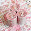 Cinta Tilado Sakura Story Wide Edition Cinta adhesiva con forma de corazón para niña linda Cinta adhesiva especial para aceite y papel