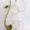 Xiangyutong LED Plástico Porta-Vela Vazio Copo Pequeno Porta-Vela Plástico Copo Pequeno Vazio Plástico Acrílico Concha Plástica Copo de Cera