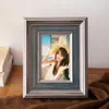 Moldura para Foto Estilo Europeu Retrô Americano Moldura Vazia Mesa 6 polegadas Resina 10 polegadas 16 polegadas Pintura a Óleo Moldura para Pendurar na Parede Qualquer Tamanho
