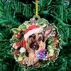 Amazon nuevo 2024 regalo para niños Papá Noel muñeco de nieve perro colgante árbol de Navidad decoración para el hogar