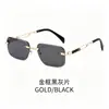 2026 Nueva Moda Gafas de Sol Fotocromáticas Sin Montura Sensación de Alta Gama Estilo de Celebridad de Internet Gafas de Sol Estilo Callejero para Mujeres Hombres Artículo Caliente Transfronterizo