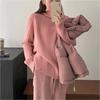 Suéter básico de cuello alto simple estilo japonés para mujer, otoño e invierno, holgado, para usar debajo, ropa exterior holgada, suéter top que combina con todo