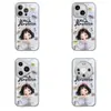 De repente se puso mejor, Adecuado para Apple 16Promax Funda de iPhone de Dibujos Animados para Mujer 15 Estilo Nuevo 14 Funda de Hidrogel