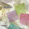 Pegatinas de Diamantes autoadhesivas acrílicas transparentes decorativas para cara y frente de niños Pegatinas de Perlas diy pegatinas de gemas de cristal