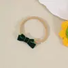 Nuevos Accesorios para el Cabello Transfronterizos Coreanos Japoneses Lazo Simple de Terciopelo Banda Fina para el Cabello Accesorios para el Cabello Adorno para la Cabeza de Bebé Recién Nacido