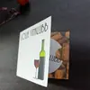 Vertedor de vino profesional vino extranjero vino espumoso promoción de marca tarjeta de papel grado alimenticio pieza redonda de drenaje logo imprimible
