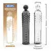 Preservativo Vibrador Agradável ao Toque com Bolinhas Macias e Comprimento Estendido, Preservativo Vibrador com Maciez Extra e Textura de Cristal