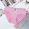 E-commerce transfronterizo Ropa interior japonesa para damas estudiantes versión coreana de niñas cintura transpirable lindo calzones de talla grande al por mayor