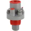 Tubo de desagüe de cocina antiolor, conector de desagüe de tres vías, desviador de agua integrado para lavavajillas, tapón de sellado para fregadero