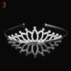 Acessórios de Cabelo para Crianças Coroa de Strass Cristal Princesa Fofa Faixa de Cabelo Headwear Faixa de Cabeça para Bebê Coreana Acessórios para Daminha