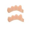 Popular Transfronterizo Hallux Valgus Manga Correctora Separadora de Dedos de Cinco Orificios Unisex Artefacto Ortopédico para Dedos Separador de Dedos
