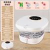 Baño de pies transfronterizo, plegable, calefactado, automático, portátil, para el hogar, con temperatura constante, masaje eléctrico