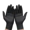 Luvas Descartáveis de Nitrilo Transfronteiriças Xiyin Temu Dropshipping Nitrilo Preto Alta Elasticidade Luvas Compostas de Nitrilo Inglês