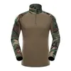 Top Transpirable G2 Traje de Rana para Hombre de Manga Larga para Entrenamiento al Aire Libre Traje de Rana Camuflaje Cp Traje Táctico Fabricante Venta al por Mayor Transfronteriza