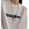 Collar de acero de titanio con expresión creativa y estilo ins, colgante artístico de moda para hombres y mujeres con cara sonriente giratoria, joyería de hip-hop