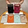 Aplicável à Capa de Celular Magnética Fosca Huawei PuraX View com Suporte Giratório P90pro Anel Estrela Aurora Capa Protetora
