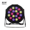 Iluminación de Escenario 18 Luces Par Planas a Todo Color Luces LED de Lavado Luces de Fondo para KTV Bar Boda Luces para Actuaciones al Aire Libre