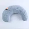 Almohada de Peluche para Mascota Forma de Media Luna Almohada para Gato Almohada en Forma de U para Sueño Profundo Fabricante Venta al por Mayor Mascota Perro