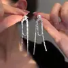 Pendientes Franceses de Pétalos Dulces con Borlas Largas para Mujer Pendientes de Diseño Nicho Pendientes Estilo Viaje y Vacaciones Forma de Flor