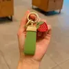 Chaveiro de Couro Minimalista para Carro Estilo Francês, Pingente de Chave Simples e Fofo, Mesmo Estilo do Xiaohongshu, Pingente de Girassol