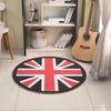 Alfombra Redonda de Dibujos Animados con Impresión 3D para Sala de Estar, Alfombra Linda para Dormitorio Infantil, Alfombra de Noche, Cesta Colgante para el Hogar, Alfombra para Silla de Computadora