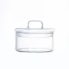 Bote de Almacenamiento de Vidrio para Ensalada de Verduras y Frutas, Bote de Almacenamiento de Frutos Secos y Snacks de Múltiples Capas, Alto Borosilicato, Tapa Sellada de Bambú