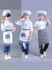 Día del Niño Traje de Chef para Padres e Hijos Atuendo de Presentación para Niños Pequeños y Bebés Traje de Pequeño Chef Ropa de Juego de Rol Cos Chef