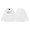 Melancolía Rico Segunda Generación Erd Boceto Graffiti Transfronterizo Nueva Moda Urbana Marca Casual Holgada Camiseta de Manga Larga con Estampado para Otoño