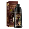 Tinte para el cabello negro SADOER de Jengibre y Polygonum Multiflorum, fácil de aplicar, tinte para el cabello, en stock transfronterizo