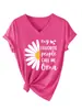 Mis personas favoritas Amazon eBay estación independiente moda versátil elegante camiseta de mujer de manga corta con cuello en V